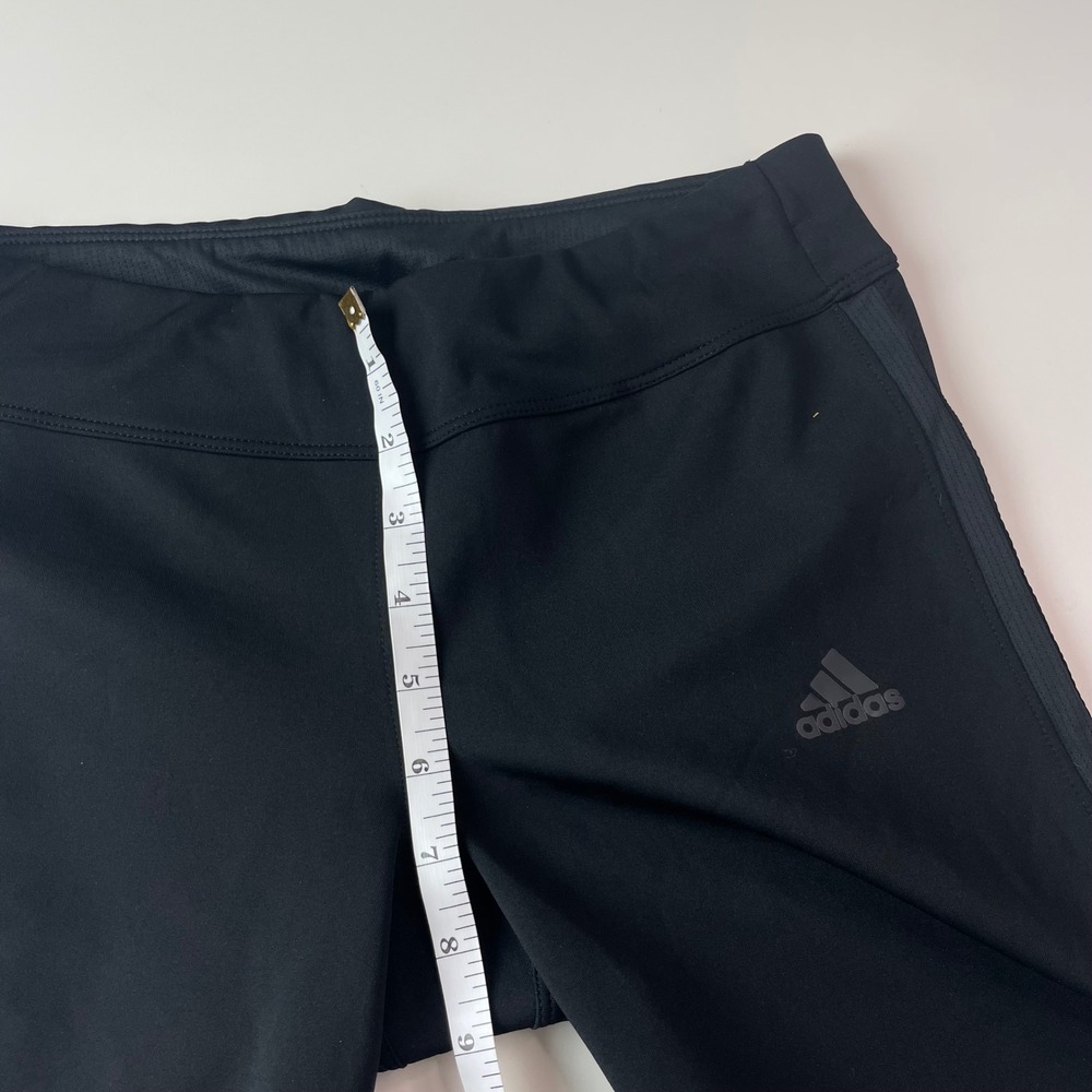 Adidas Running ClimaCool Black Cropped Leggings CF6222 Womens Small - Picture 12 of 13